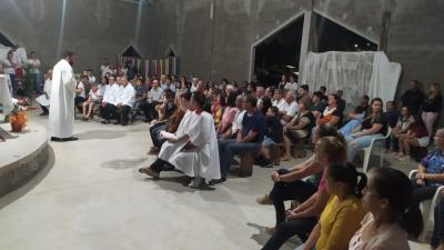   Comunidade do Bairro BancÃ¡rio celebrou o padroeiro Frei GalvÃ£o com Santa Missa 